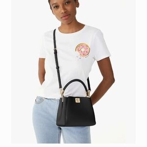 Black Leather Handbag